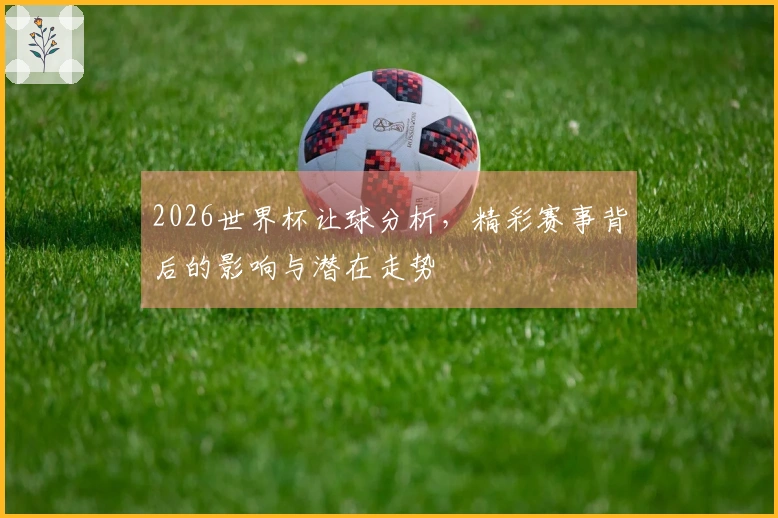 2026世界杯让球分析，精彩赛事背后的影响与潜在走势